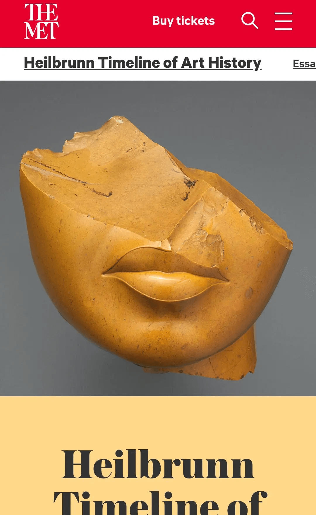 海尔布伦艺术史时间线